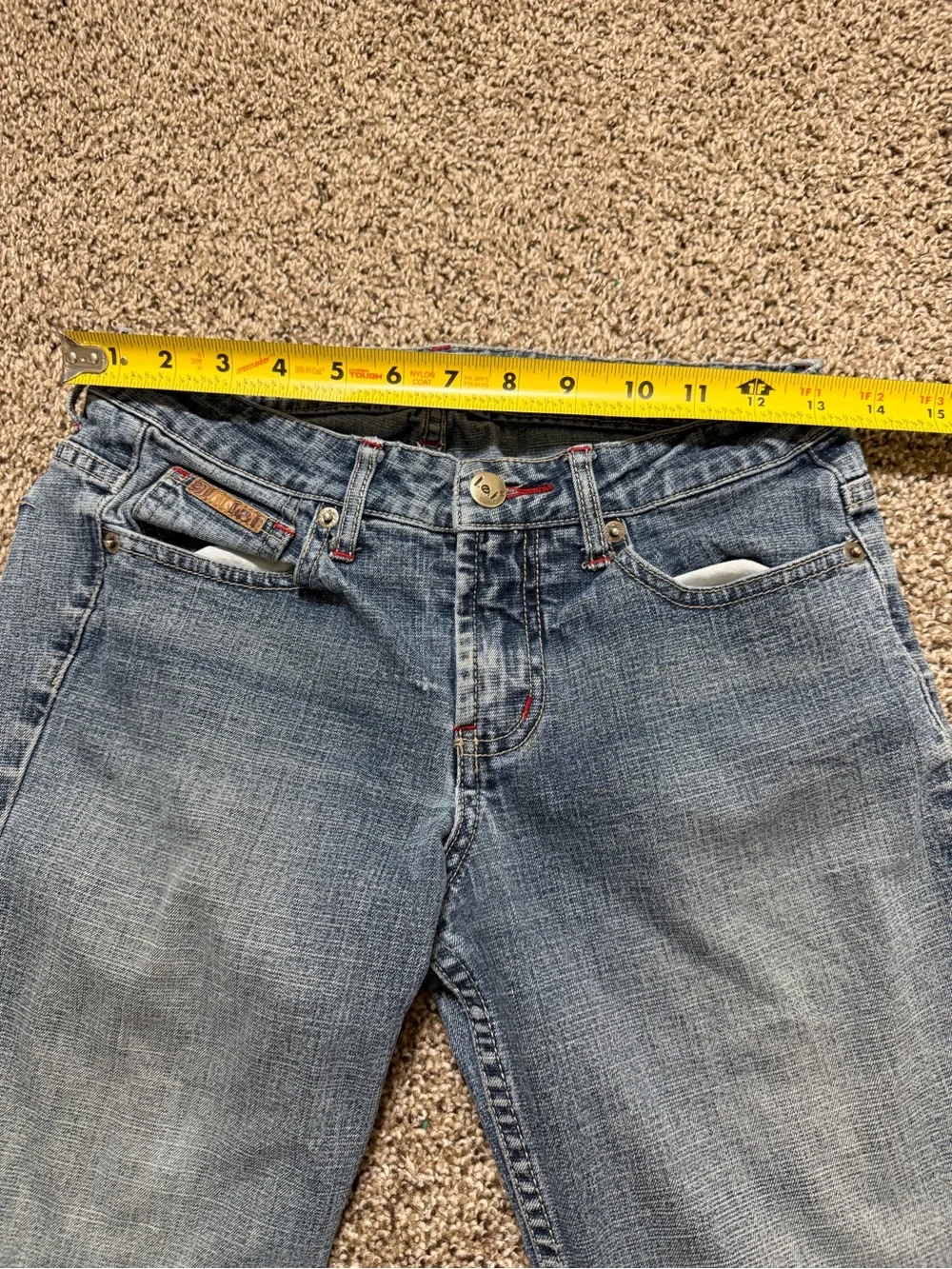 lei Light Blue Straight Leg Jeans